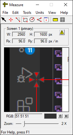 Tool info hidden