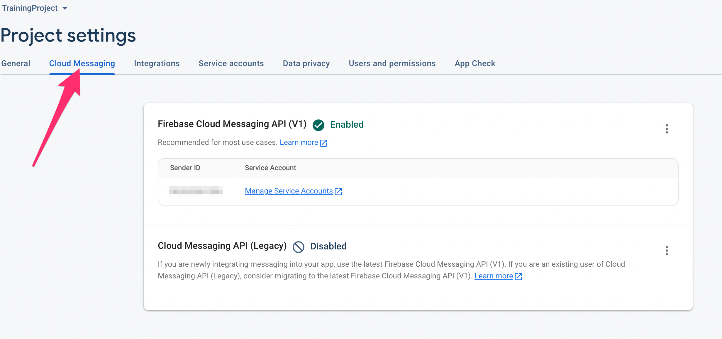 Select Cloud Messaging