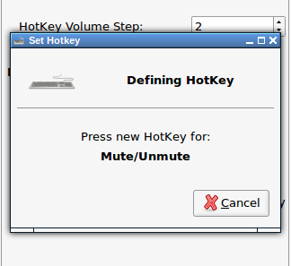 Setting a new HotKey